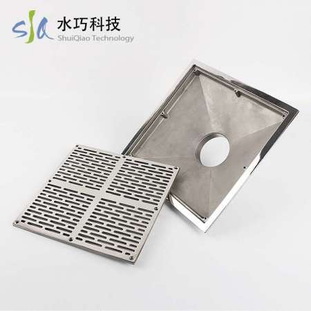 Factory good price 75mm 100mm stainless steel bathtub linear floor drain for sale